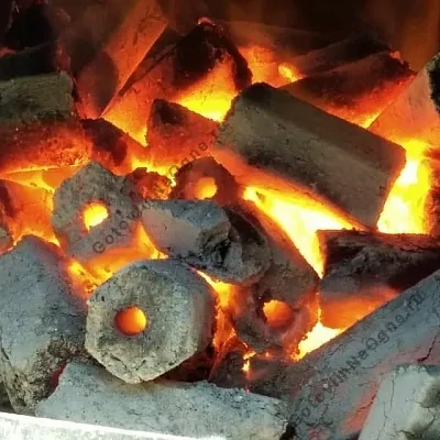 Уголь "КАМАДО" 10кг. в брикетах KAMADO
