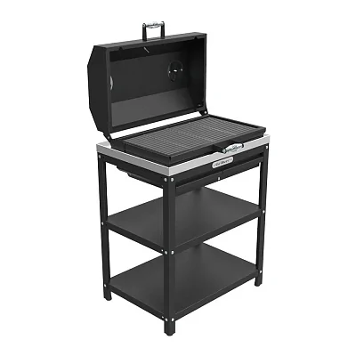 Стол-Гриль с решёткой из чугуна GRILLVER, 71x50x105см