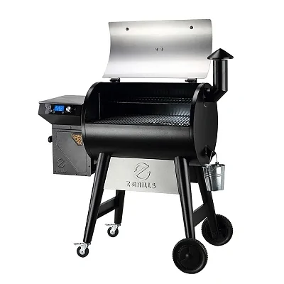 Пеллетный гриль Z GRILLS 700 WiFi, крышка из нерж. стали