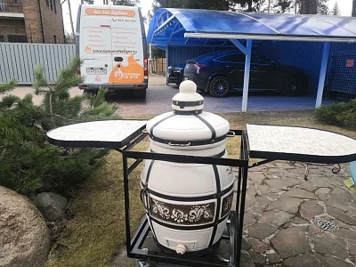 КОМПЛЕКТ "Тандыр Казачий" с откидной крышкой