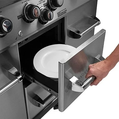 Газовый гриль BROlL KING Imperial S 690 IR с вертелом и ИК конфоркой