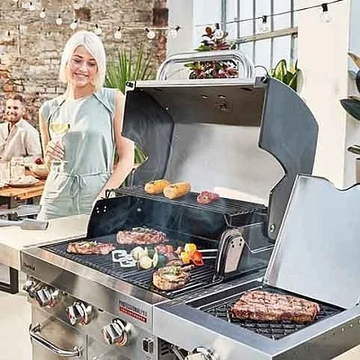 Газовый гриль CHAR-BROIL Professional PRO 3S с ИК конфоркой