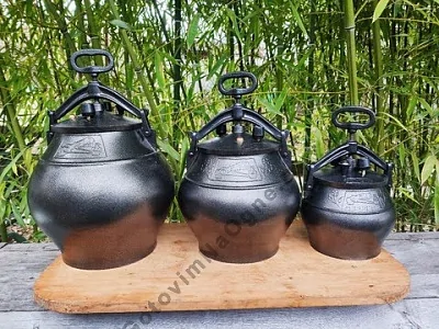 Афганский казан черный, алюминиевый, 15л.
