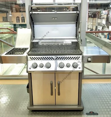 Газовый гриль NAPOLEON Rogue-525 SE c ИК конфоркой (нерж. сталь)