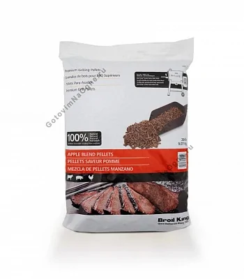 Пеллеты для копчения "Яблоня", 9,2кг., BROIL KING