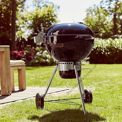 Угольный гриль WEBER  Master-Touch GBS Premium E-5770 57см., черный