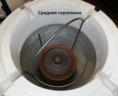 Этажерка мясная Средняя для чугунка и подставки для курицы 