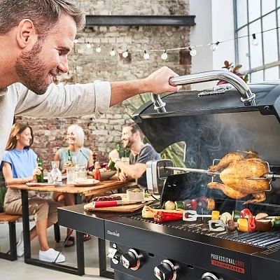 Газовый гриль CHAR-BROIL Professional CORE 3B с конфоркой
