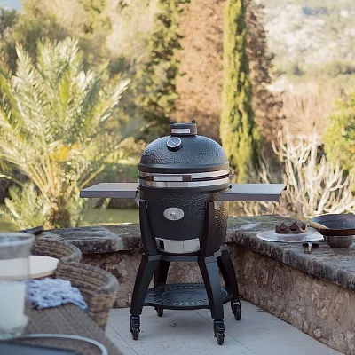 Керамический гриль MONOLITH Avantgarde LeChef Black