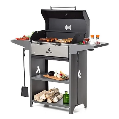 Гриль-мангал GRATAR Family Optima BBQ FOB 2000, стальная крышка-гриль