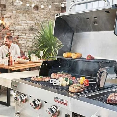 Газовый гриль CHAR-BROIL Professional PRO 3S с ИК конфоркой