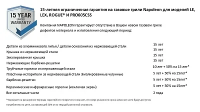 Газовый гридль NAPOLEON Rogue PRO30 Phantom Griddle