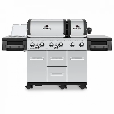 Газовый гриль BROlL KING Imperial S 690 IR с вертелом и ИК конфоркой