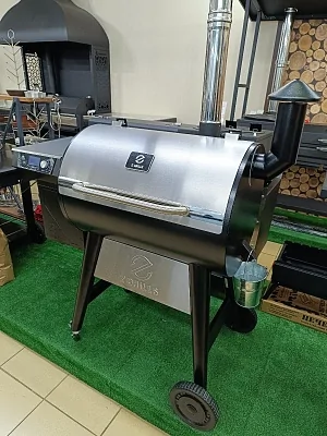 Пеллетный гриль Z GRILLS 700 WiFi, крышка из нерж. стали