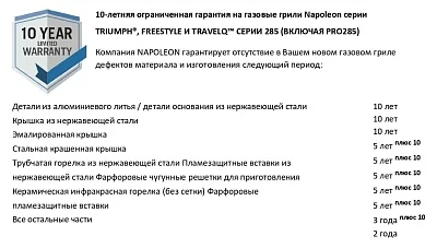 Газовый гридль NAPOLEON Freestyle 24 Griddle