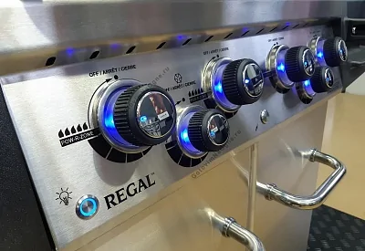 Газовый гриль BROIL KING Regal S 490 IR с вертелом и ИК конфоркой