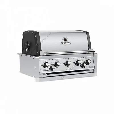 Встраиваемый газовый гриль BROIL KING Imperial S 590 c вертелом и конфоркой