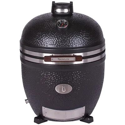 Керамический гриль MONOLITH Avantgarde LeChef Black solo