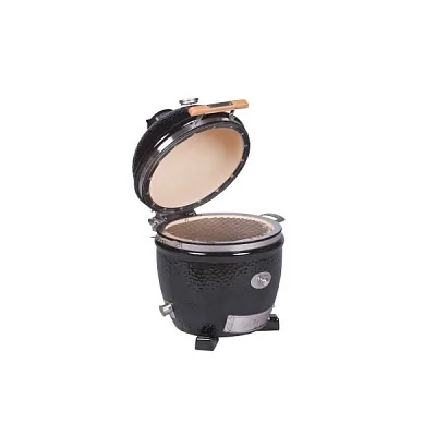 Керамический гриль MONOLITH Junior PRO 2.0 Black Solo