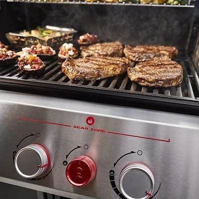 Газовый гриль WEBER Genesis E-335 с конфоркой
