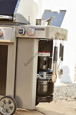 Газовый гриль WEBER Genesis II SP-335 с конфоркой