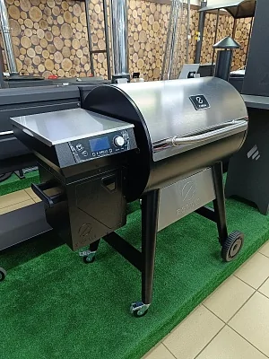 Пеллетный гриль Z GRILLS 700 WiFi, крышка из нерж. стали