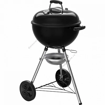 Угольный гриль WEBER Original Kettle E-4710 47см., черный