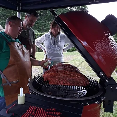 Керамический угольный гриль KAMADO JOE Big III 61см.