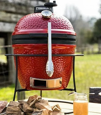 Керамический угольный гриль KAMADO JOE Junior 34см.