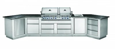 Встраиваемый газовый гриль NAPOLEON Prestige BIPRO-825