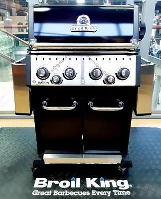 Газовый гриль BROIL KING Baron 490 NEW c вертелом и конфоркой