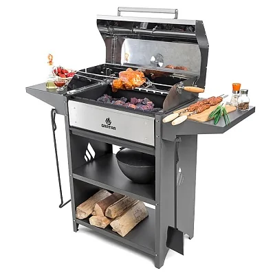 Гриль-мангал GRATAR BBQ FOBn 2001, крышка из нерж. стали