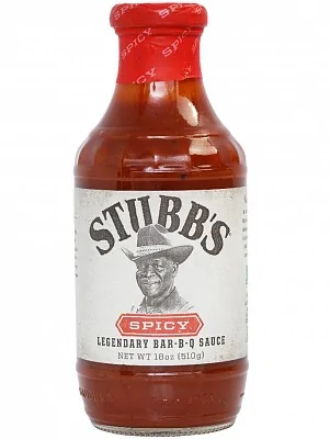 Соус барбекю STUBBS SPICY 510гр.
