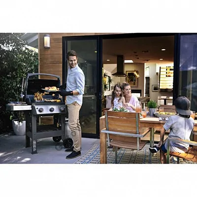 Газовый гриль WEBER Spirit II E-310 GBS, черный