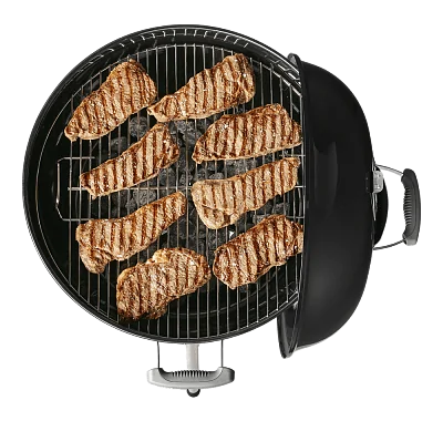 Угольный гриль WEBER  Classic Kettle 47см., черный, с термометром