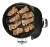 Угольный гриль WEBER  Classic Kettle 47см., черный, с термометром