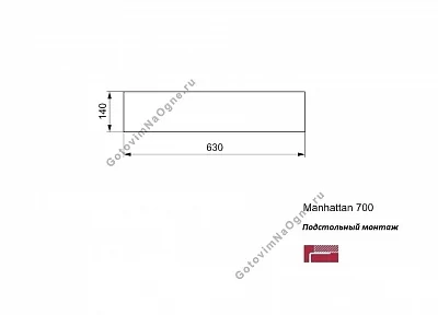 Блок Manhattan 70