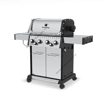 Гриль газовый BROIL KING Baron S 490 IR с вертелом и ИК конфоркой