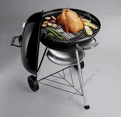Угольный гриль WEBER Compact Kettle  47см., черный