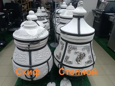 КОМПЛЕКТ Тандыр "Степной" с откидной крышкой 
