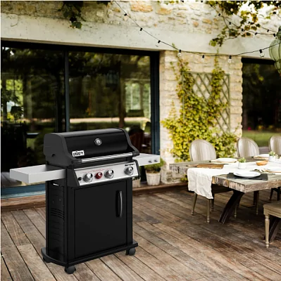 Газовый гриль WEBER Spirit E-325s GBS, черный