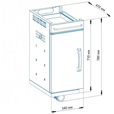 Тумба для газовых грилей NAPOLEON серии Rogue Phantom