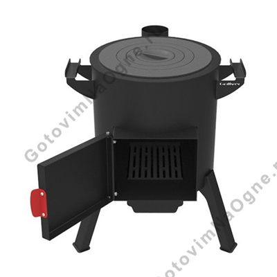 Комплект для печи "Берель 440К" (фланец, плита-конфорка, решетка-гриль)