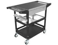 Стол металлический 70х50х90, столешница из нерж. стали, Комфорт