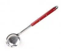 Половник с дерев. ручкой, нерж. сталь, большой