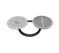 Комплект для печи "Берель 400К" (плита, решетка)