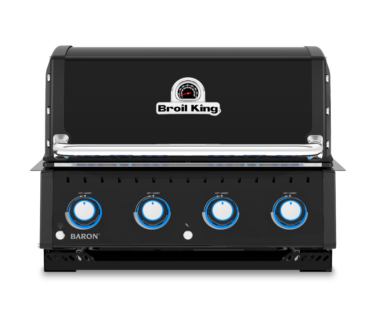 Встраиваемый газовый гриль BROIL KING Baron 420BI Shadow