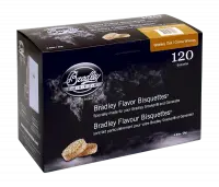 Древесные брикеты для копчения - "Дубовые бочки из-под виски/Whiskey Oak" (120шт./40ч.)