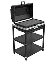 Стол-Гриль с решёткой из чугуна GRILLVER, 71x50x105см