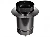 Проходной элемент оцинкованный для грилей /Suomi 90/ Fireplace/CONER/ /PREMIUM Black/, цвет черный